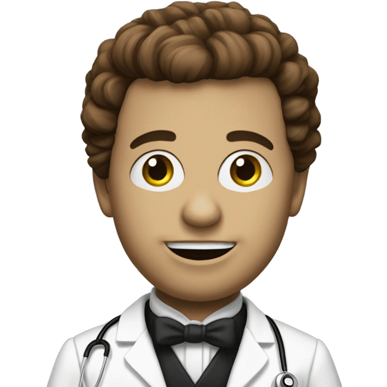 Ventriloquist dummy plagu doctor emoji