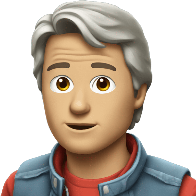 marty mcfly emoji