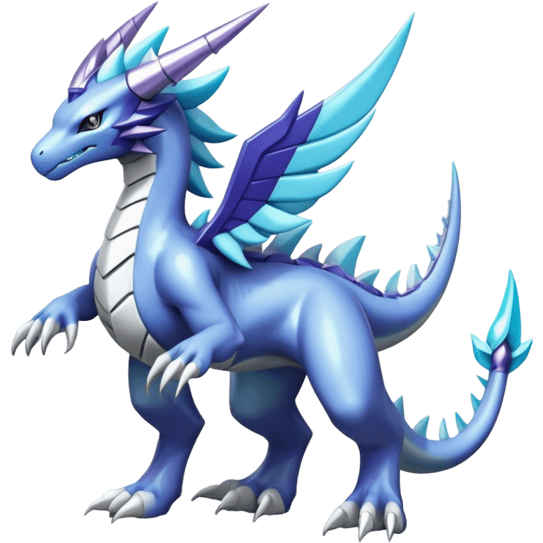  Cool Edgy Shiny Godly Ethereal Digimon-Suicune-Dialga-Kyurem-Latios-Reptile full body emoji