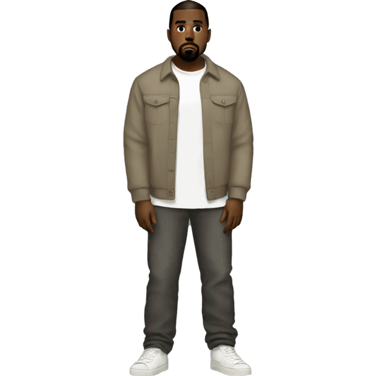 kanye standing emoji