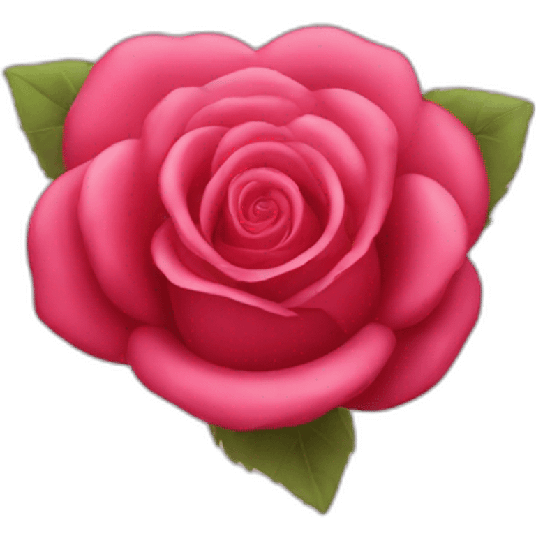 Coeur rose emoji