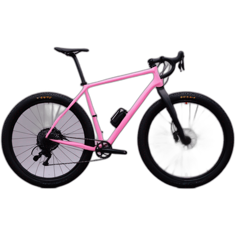 Canyon grizl pink bikepacking emoji