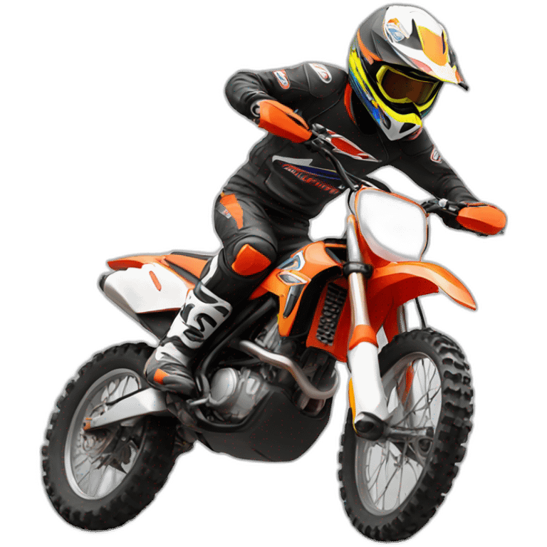 moto cross emoji