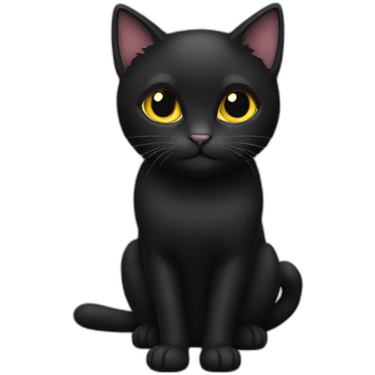 black cat emoji