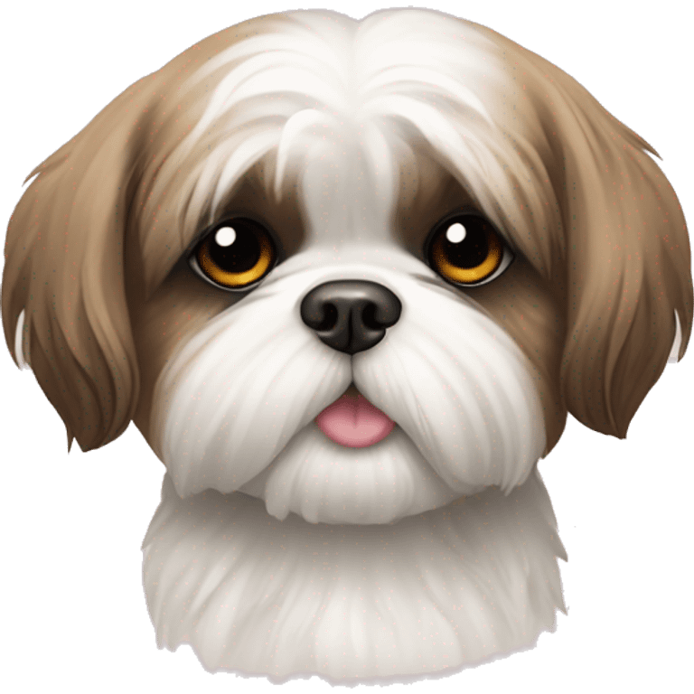 Shihtzu in loved  emoji