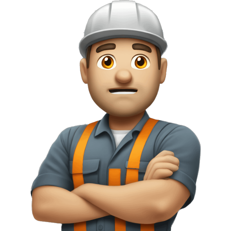 Mad HVAC technician from Vertiv emoji