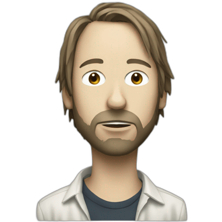 Radiohead lead singer emoji