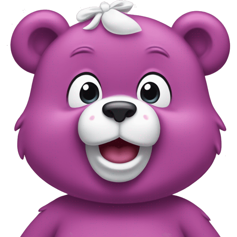 Cheer bear care bear emoji