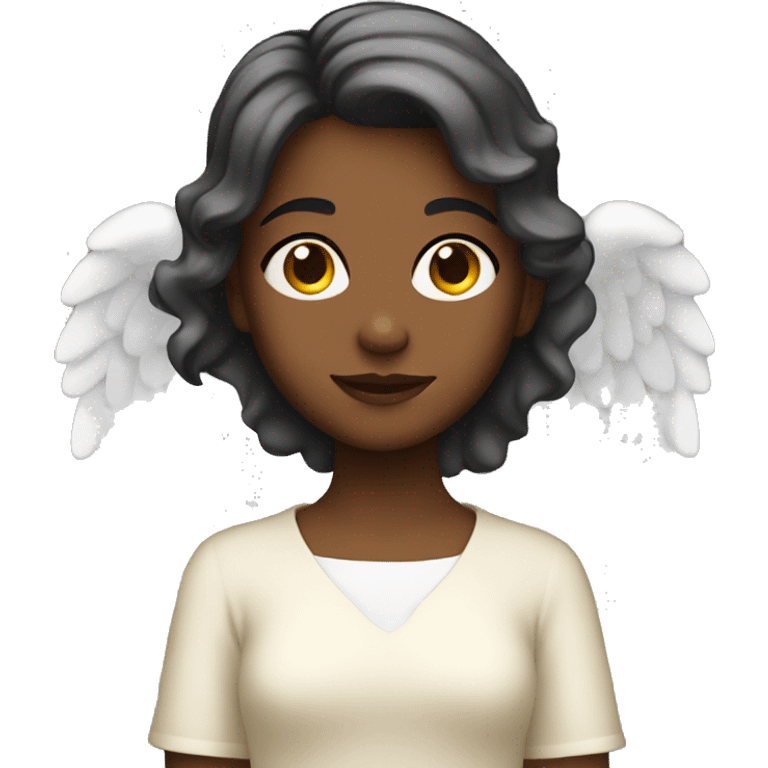 Girl angel emoji