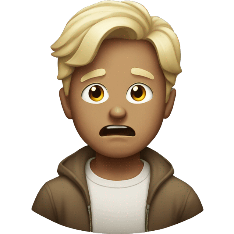 Scary milo emoji