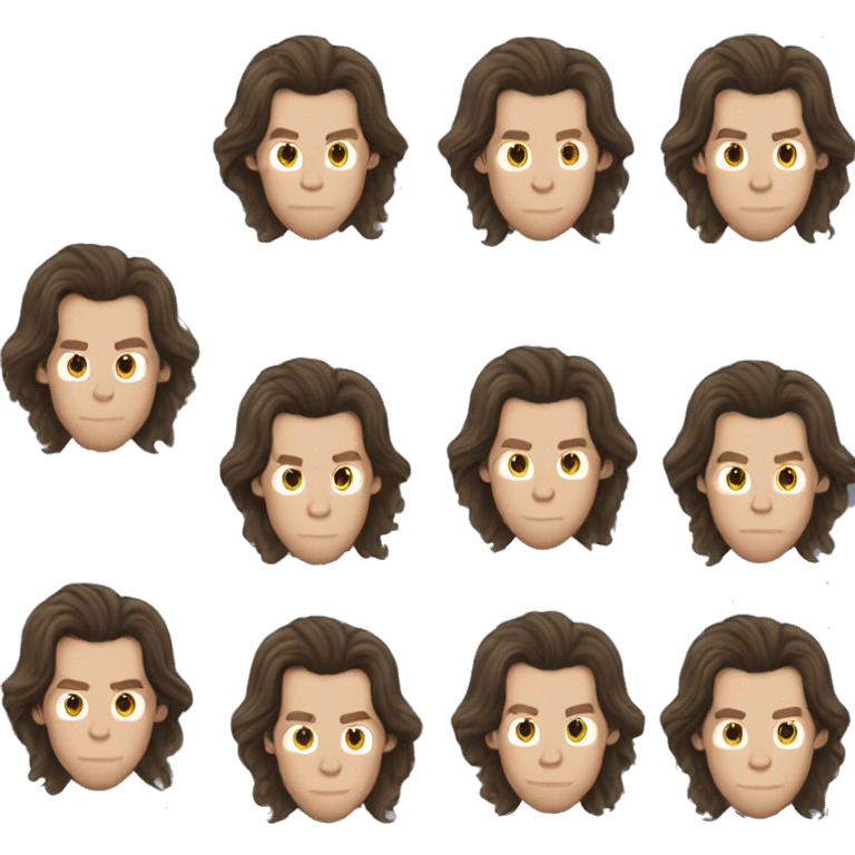 harry styles long hair emoji