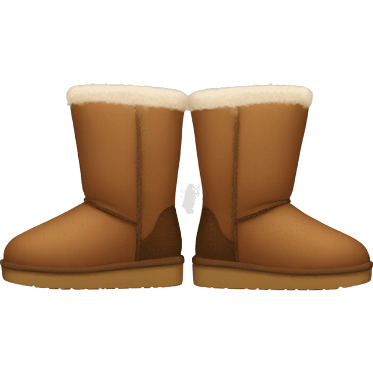 Brown Uggs  emoji