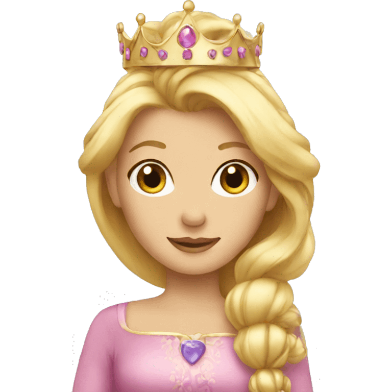 Blond princess emoji