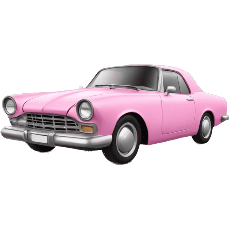 Coche rosa emoji