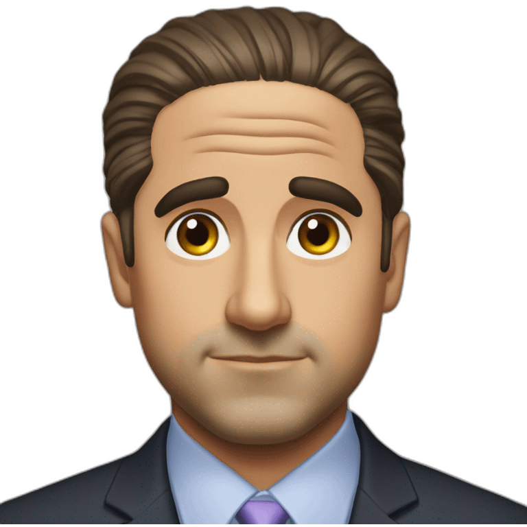 Michael Scott Prison Mike emoji