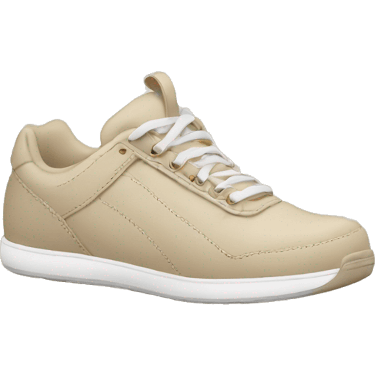 beige sneakers emoji