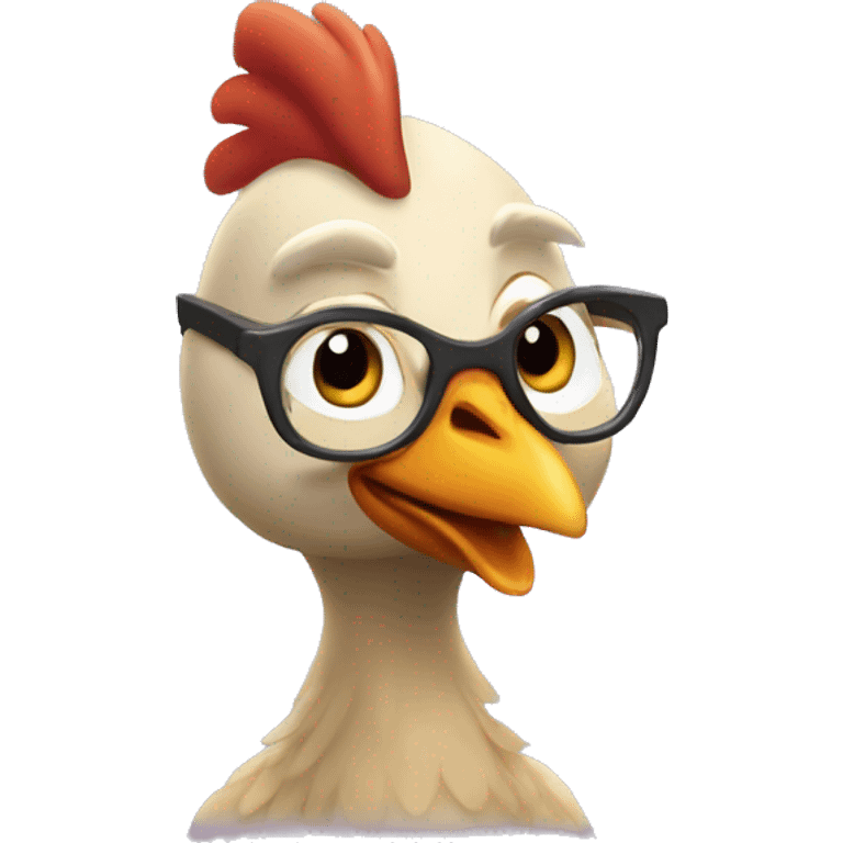 Chicken little  emoji