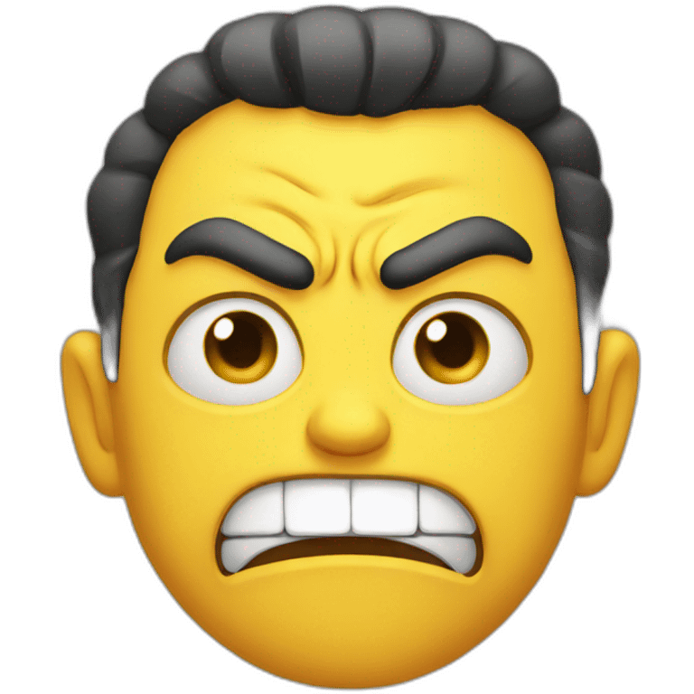 angry face  emoji