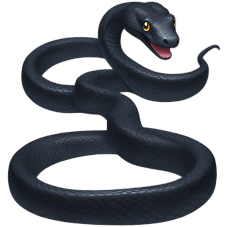 Black snake emoji