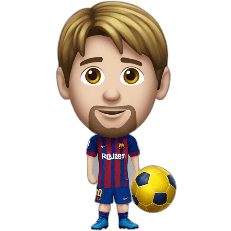 lionel messi ballon d'or emoji