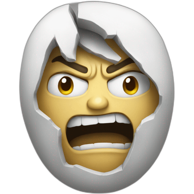 Rage face emoji