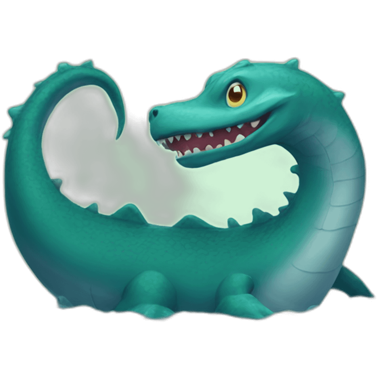 lake monster emoji