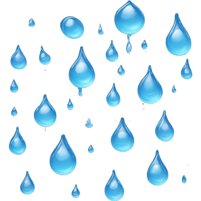 Water droplets emoji