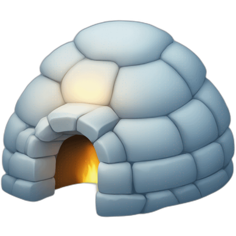 igloo outside party emoji