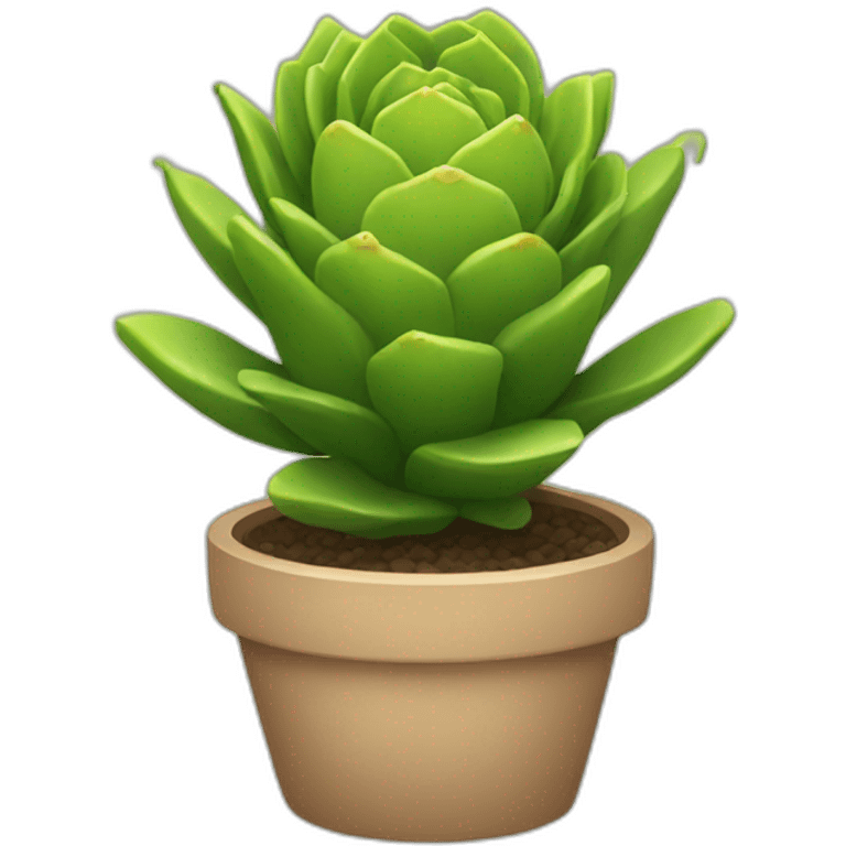 Leo succulent emoji