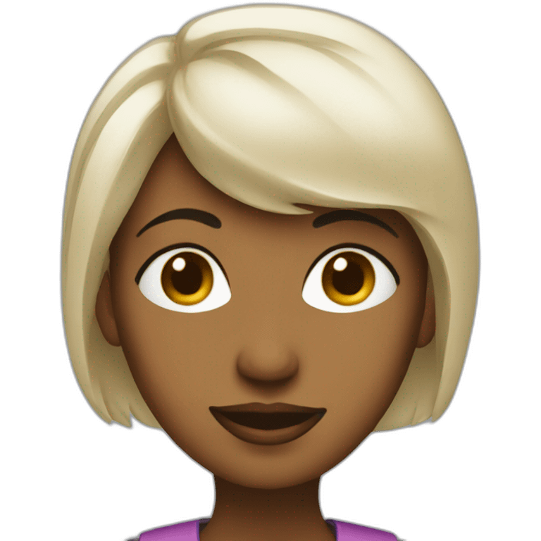 it woman face emoji