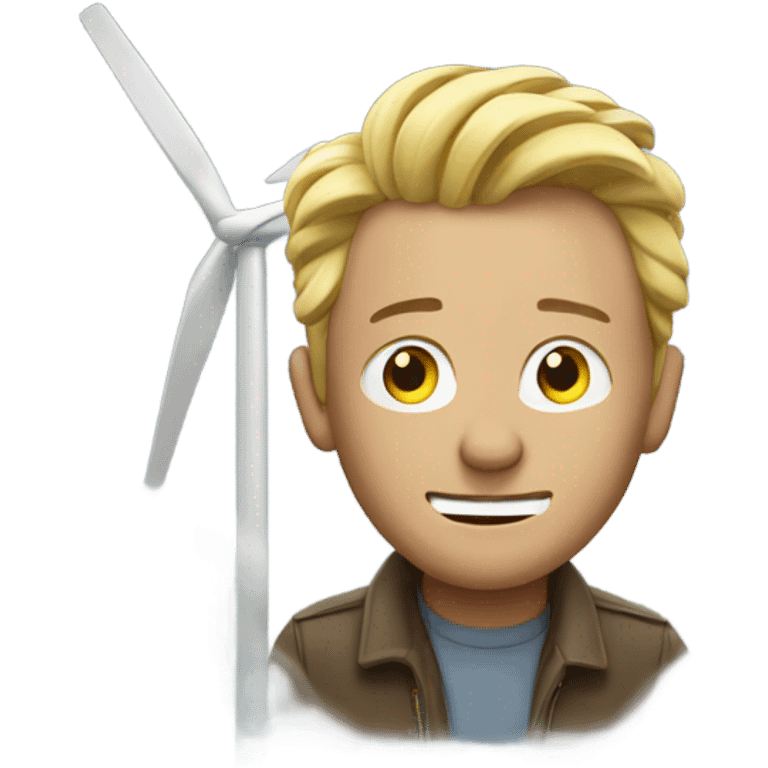 man with wind coming out of him emoji