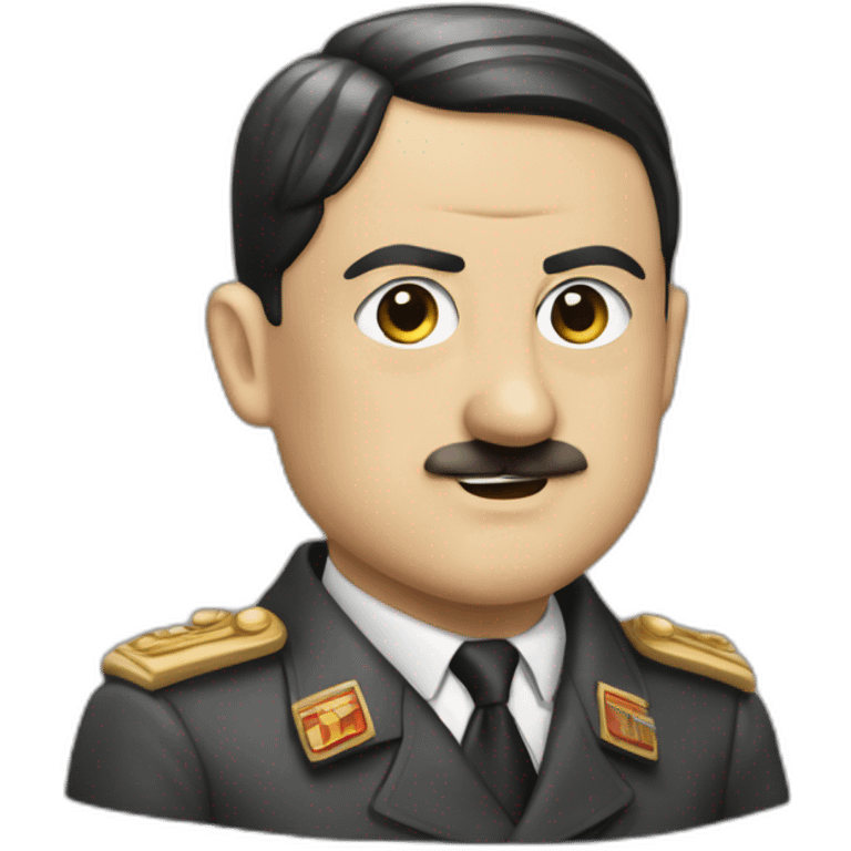 Hitler qui fait un doigt d’honneur emoji