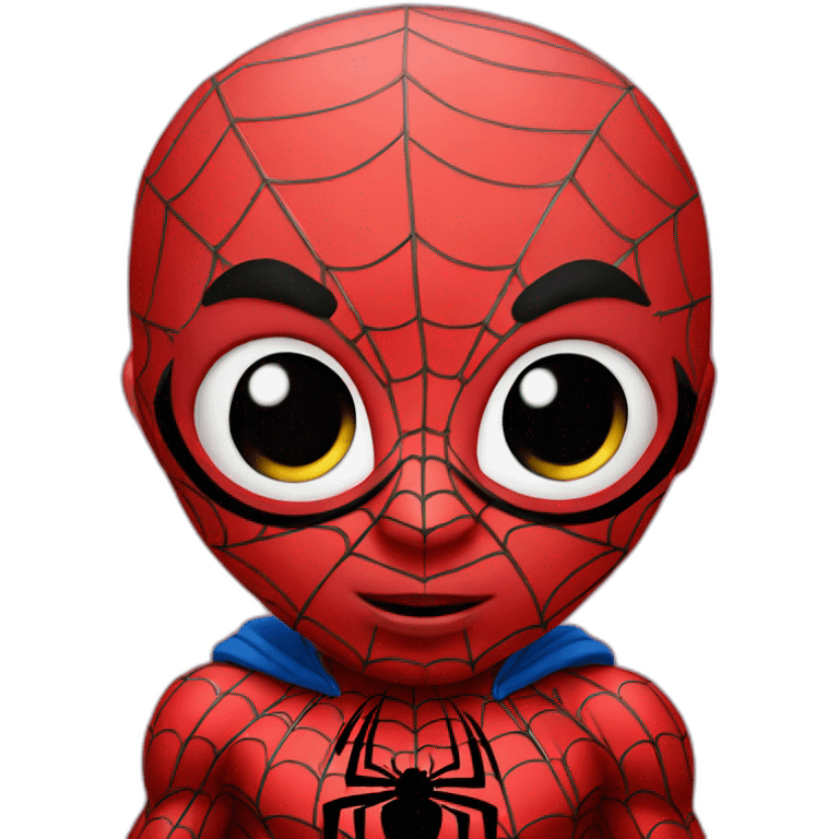 Spider-Man baby emoji