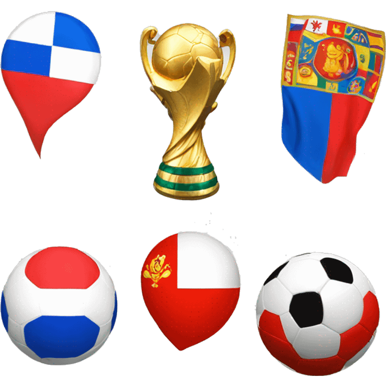 Russia and World cup  emoji