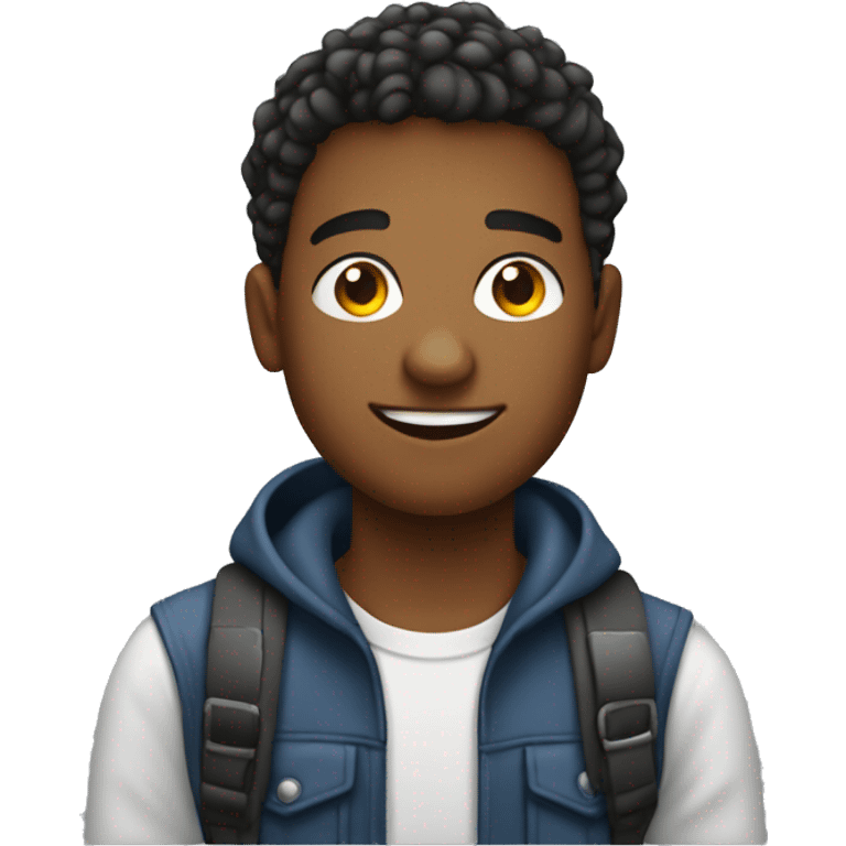 A 20 years old boy with name Auon working as a web devloper  emoji