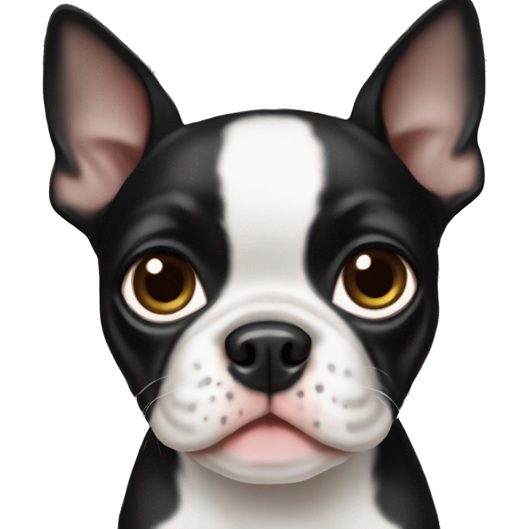 Boston terrier puppy  emoji