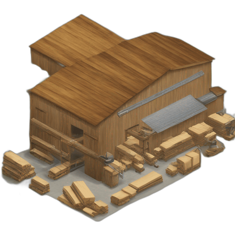 modern lumber factory emoji