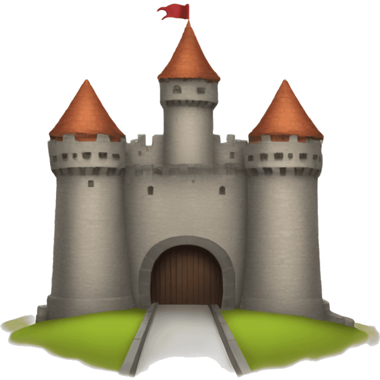 Castle drawbridge emoji