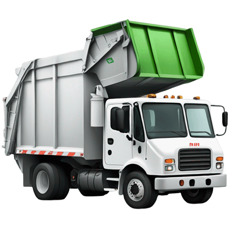 Trash truck  emoji