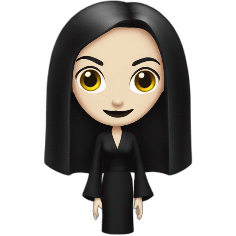 Morticia Addams emoji