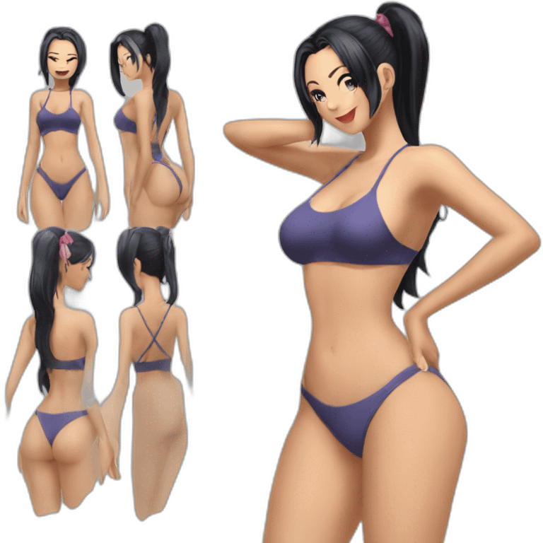 nico robin full body pawg swimsuit emoji