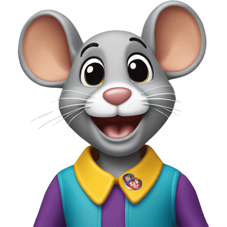 Chuck E. Cheese mouse  emoji