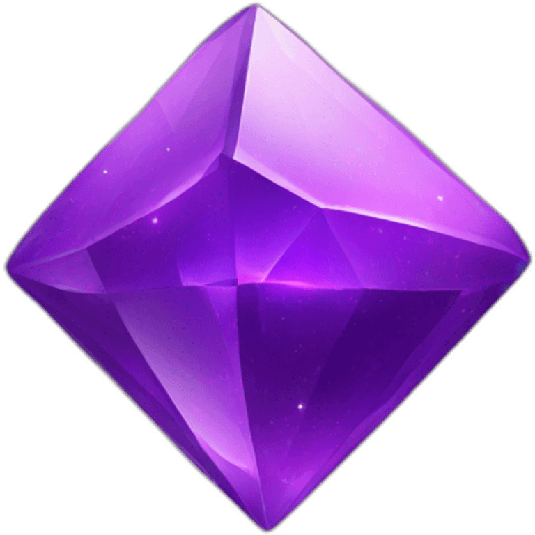 purple square gem space-like emoji