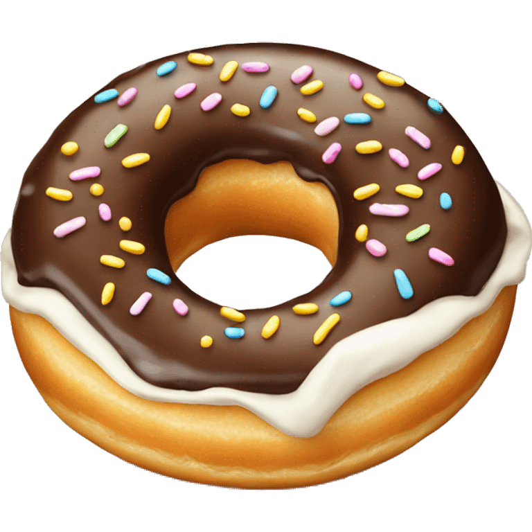 Cream filled donut  emoji