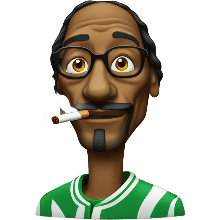 Snoop dogg smoking emoji