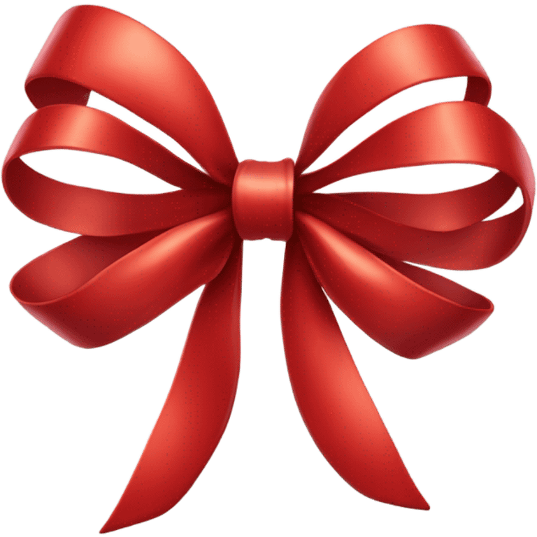 Red bow emoji