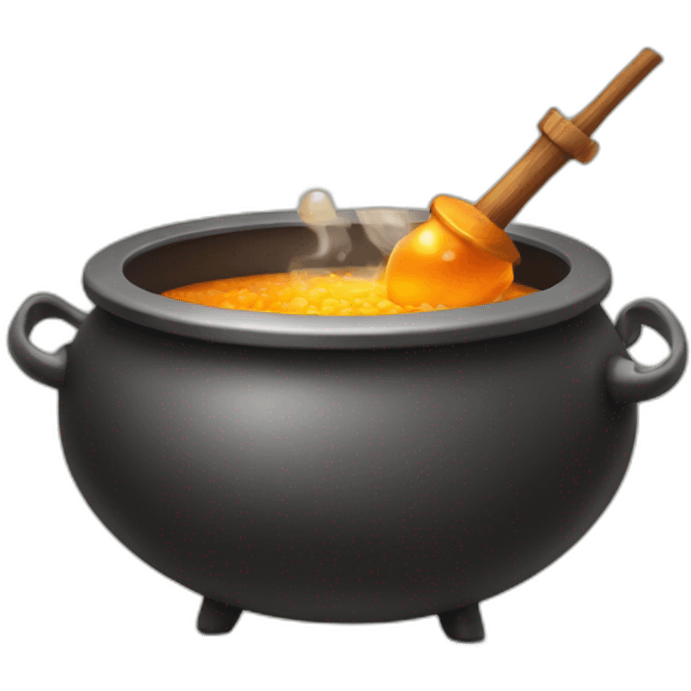 potion cauldron mixing ingredients emoji