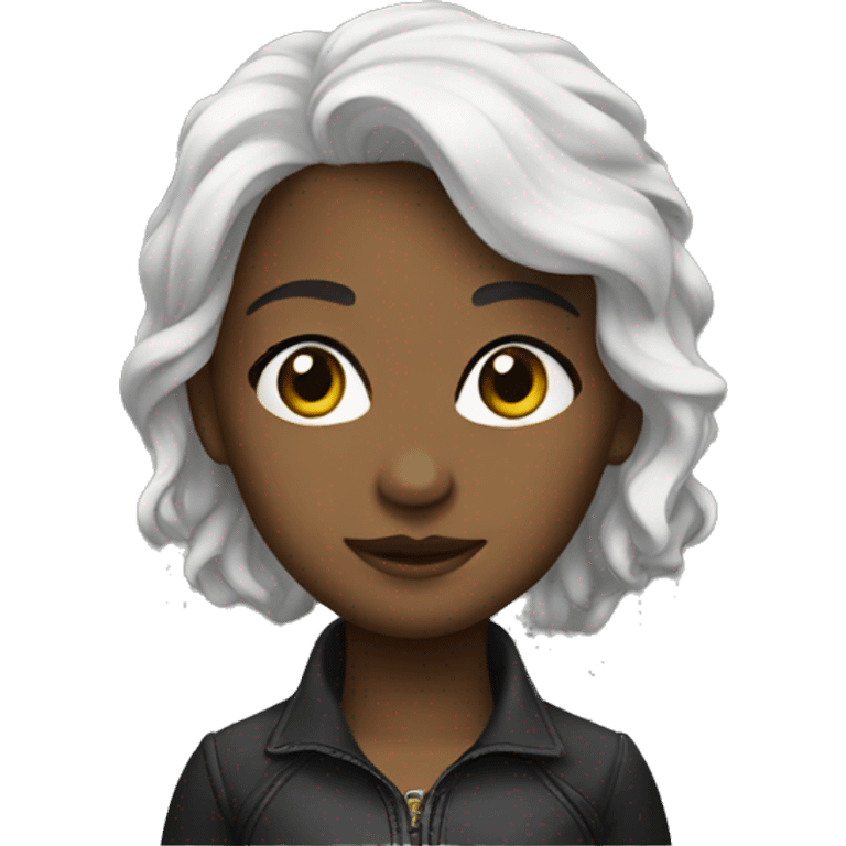 black mini Kelly emoji