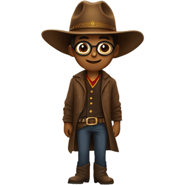 Harry potter with cowboy hat  emoji