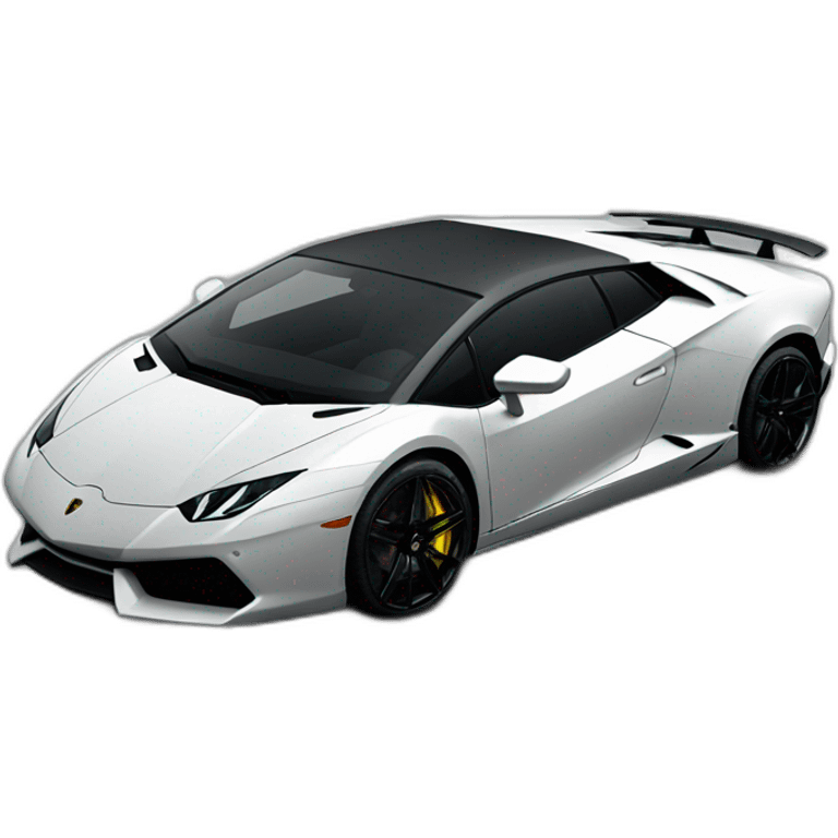 Une Lamborghini emoji